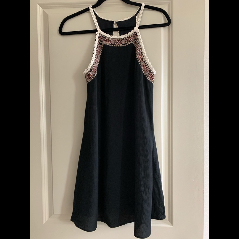 Worn Once House of Harlow black halter dress S
